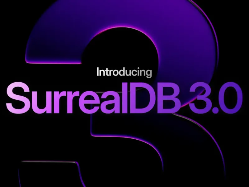 Memperkenalkan SurrealDB 3.0 – masa depan memori agen AI (Sumber: https://surrealdb.com/)