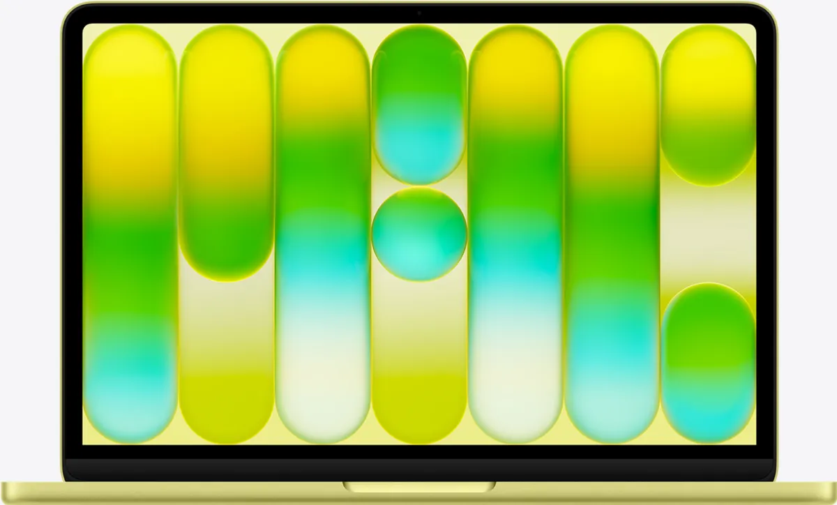 Tipis, enteng, dan penuh warna — MacBook Neo siap jadi partner kerja dan hiburanmu. (Sumber: https://www.apple.com/macbook-neo)